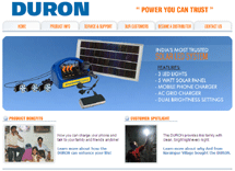DURON:SOLAR HOME POWER SYSTEM, India's Most Trusted Solar LED System